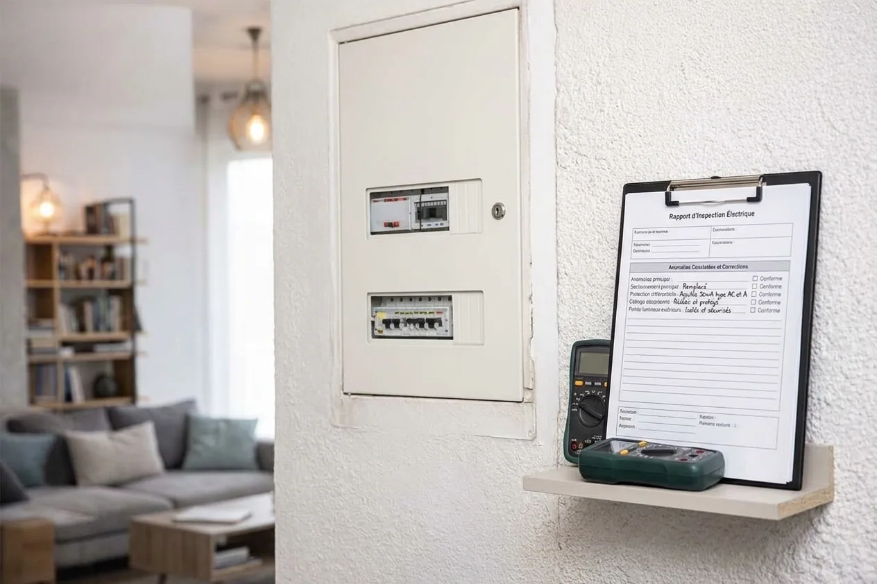 Électricien à Drancy — après (chantier 1)